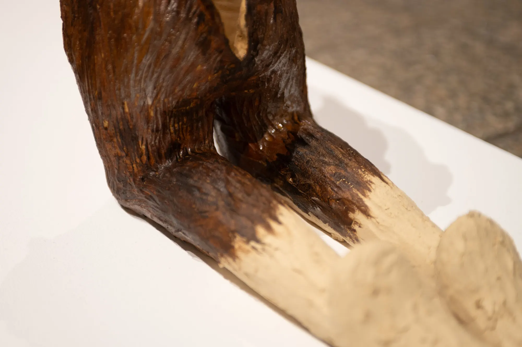 What is Left Behind?, 2025, Ceramic, 19 x 6 x 15 in — view 5 of 9