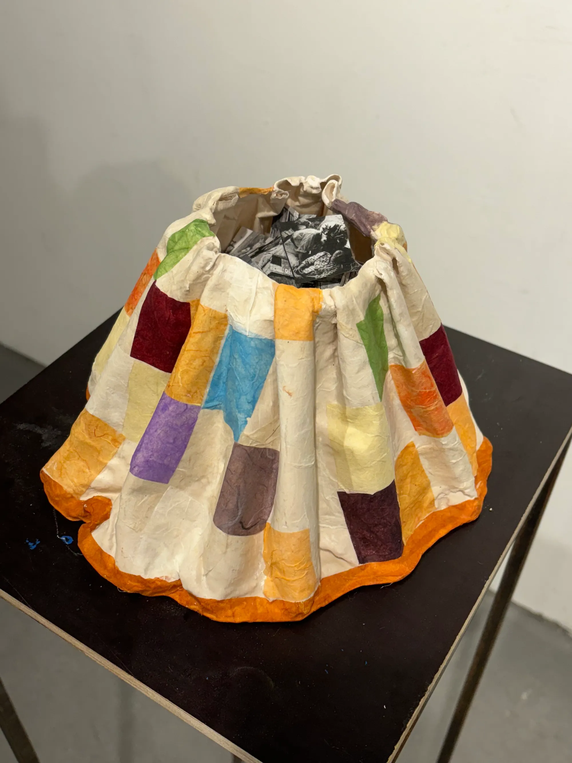 Vulnerable (2024) by Yoon Lee, Aqua resin, mulberry paper, and photos — image 1 of 3