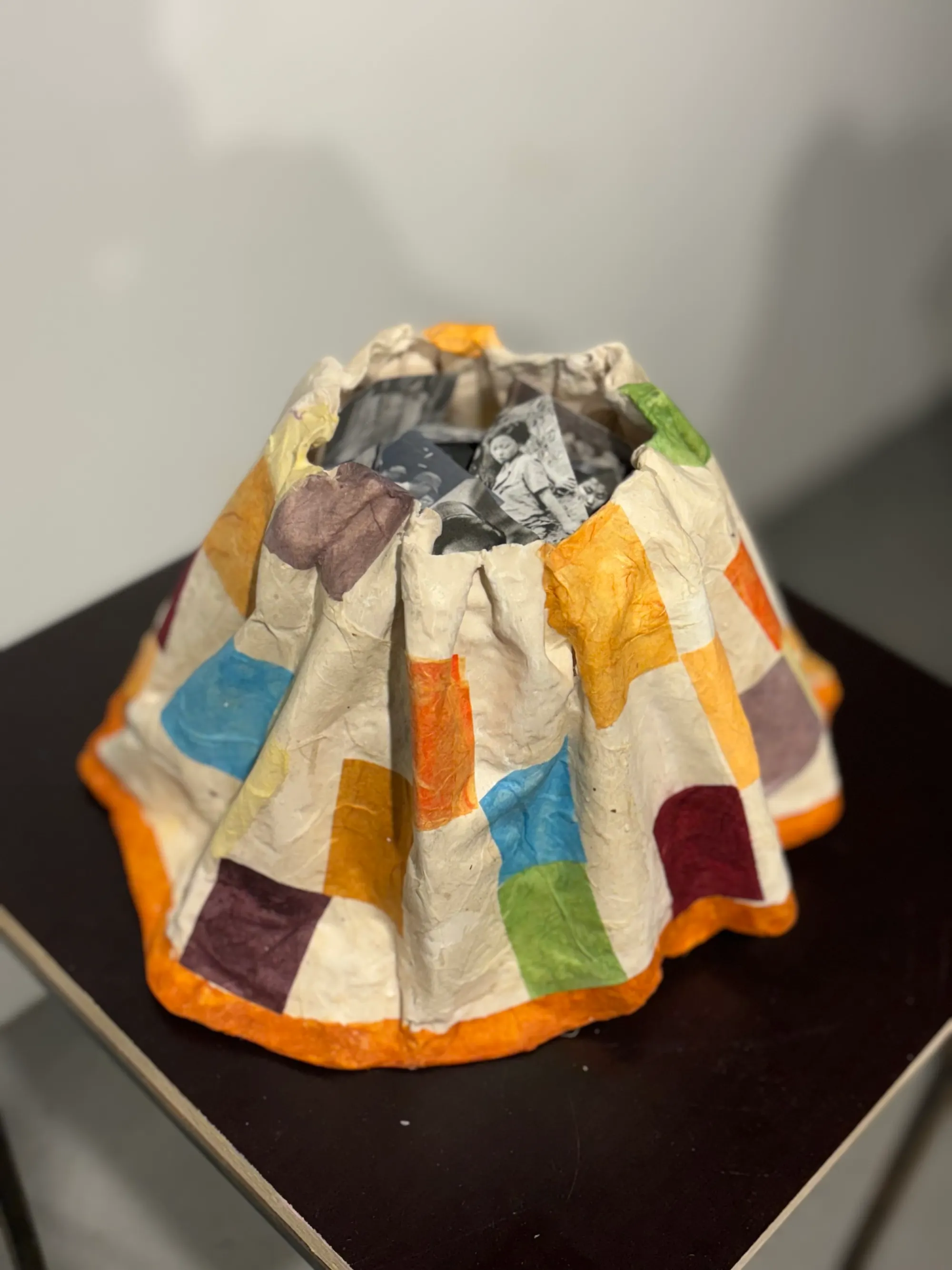 Vulnerable (2024) by Yoon Lee, Aqua resin, mulberry paper, and photos — image 2 of 3