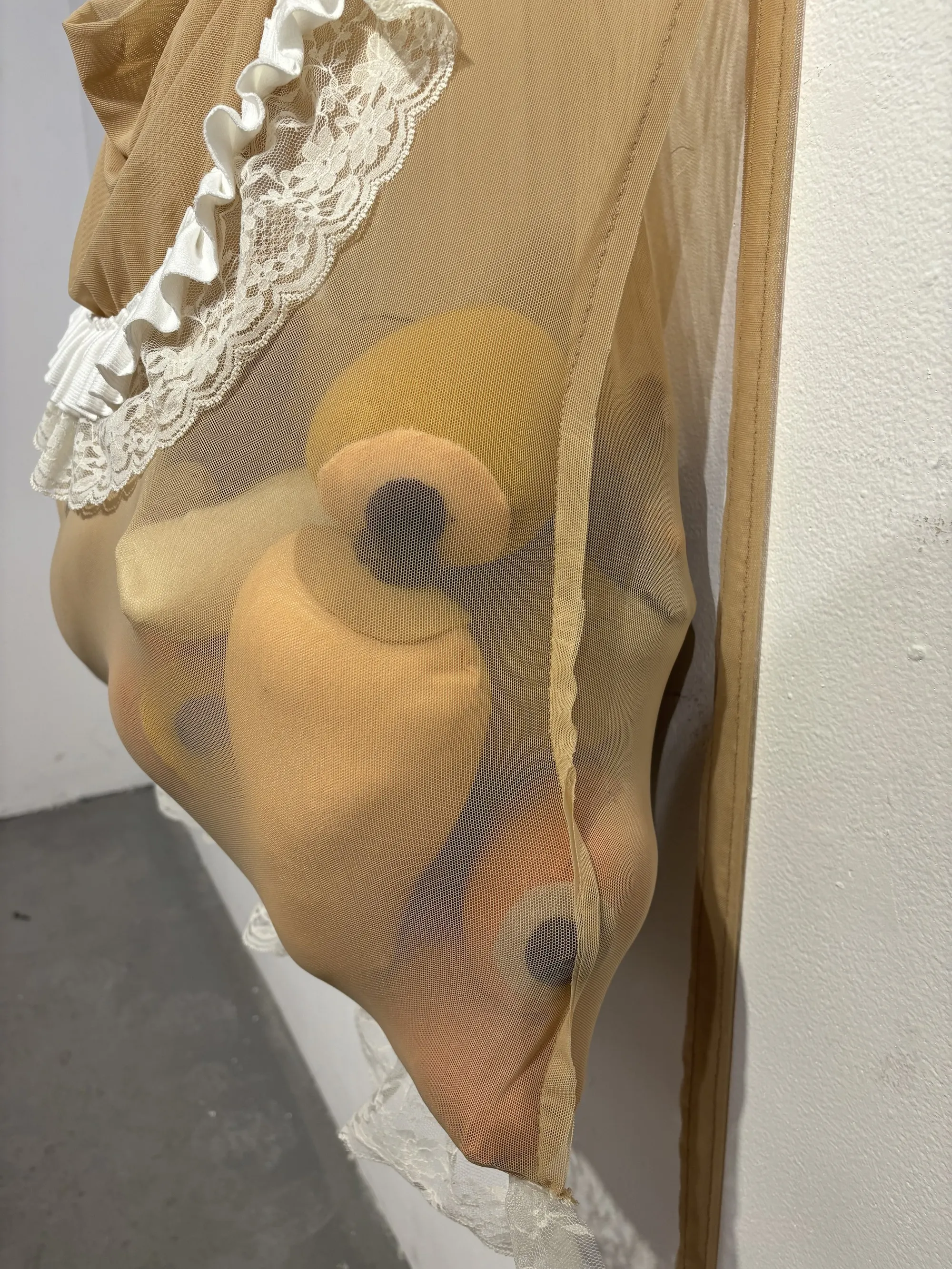 Burden (2025) by Yoon Lee, Felt, Wool, Stockings, and Strings — image 3 of 5
