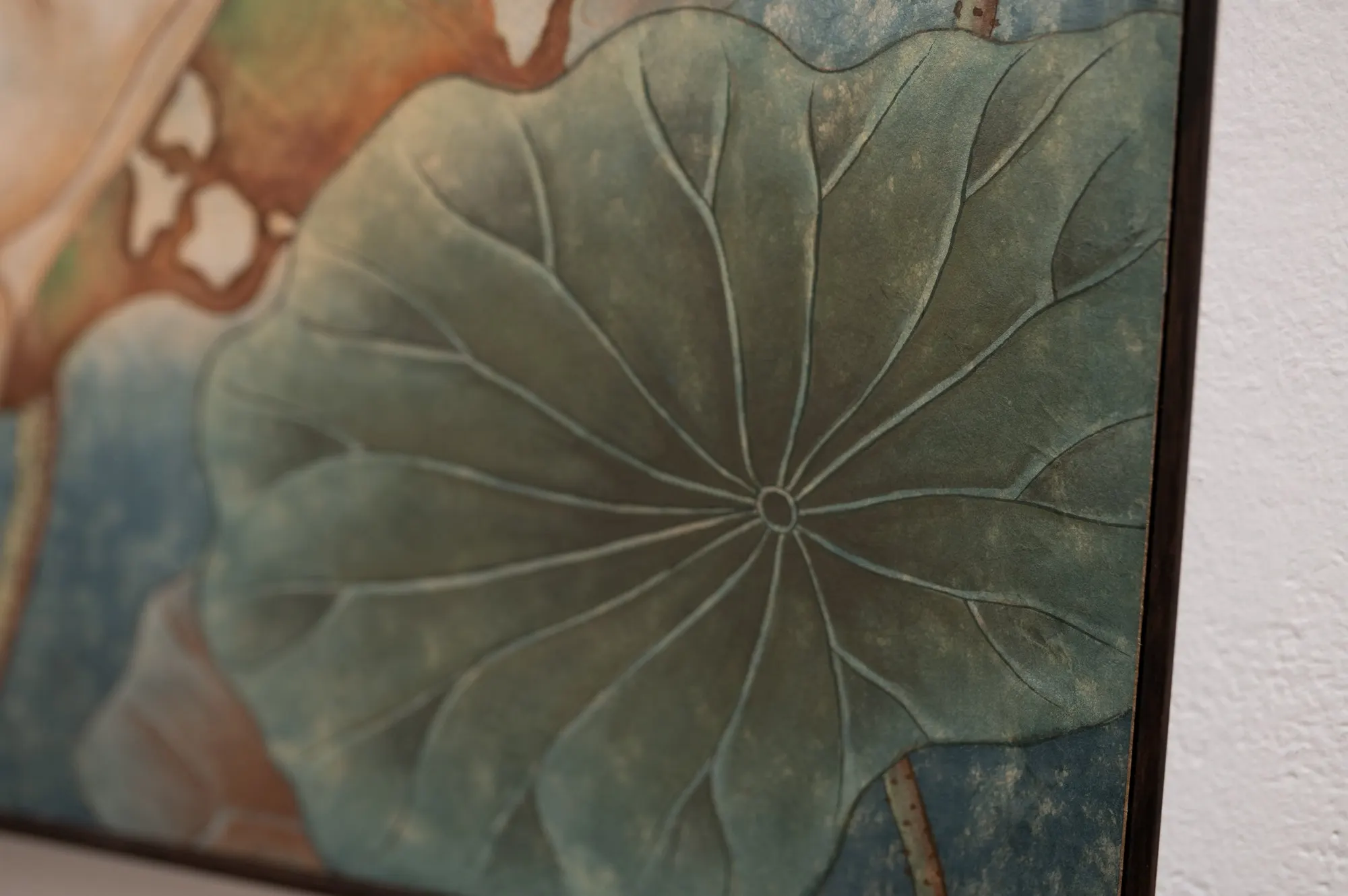 Last Bloom (2025) by Yoon Lee, Korean Pigment on Korean Mulberry Paper — image 5 of 5