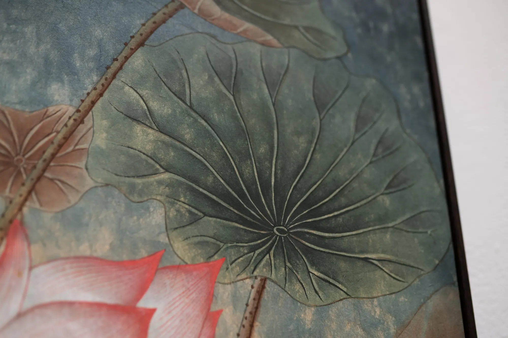 Last Bloom (2025) by Yoon Lee, Korean Pigment on Korean Mulberry Paper — image 3 of 5