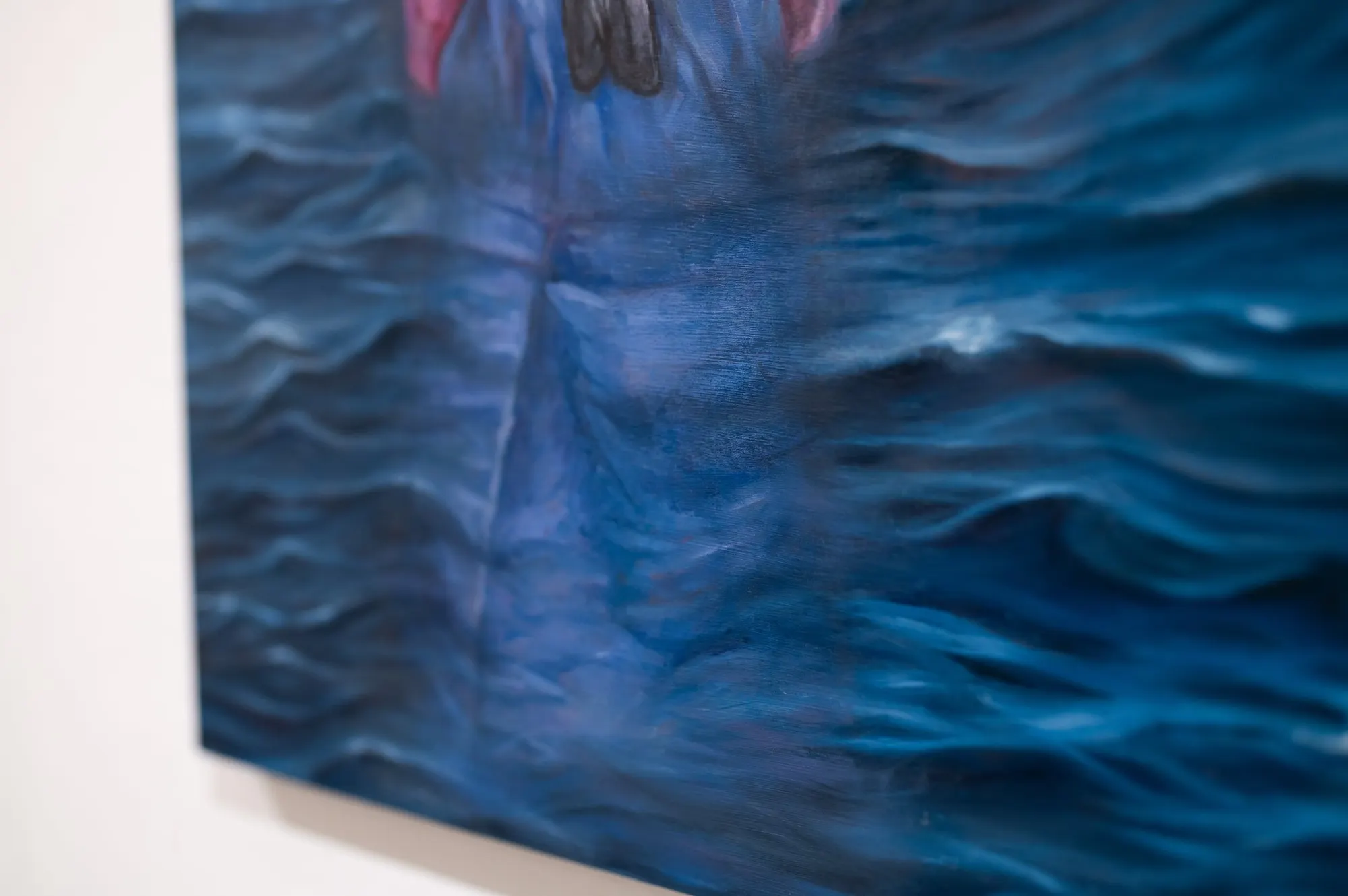 Blue Tears (2025) by Yoon Lee, Oil on Wood — image 4 of 6