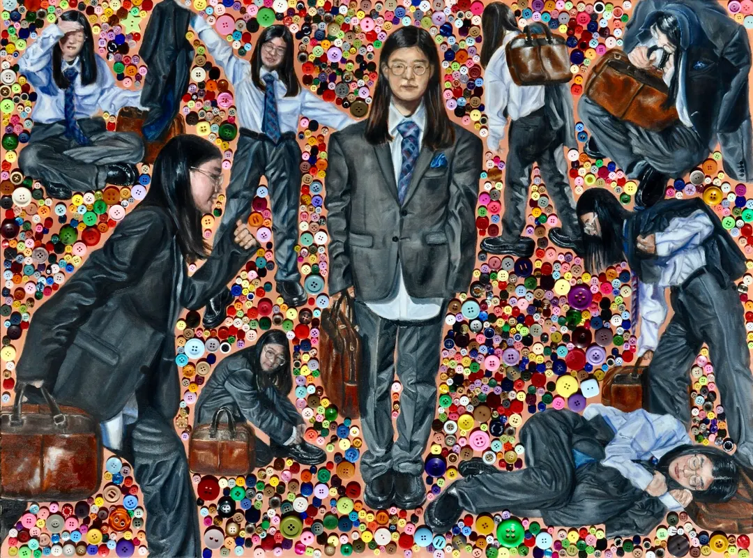 Artwork by Yoon Lee — overwhelm