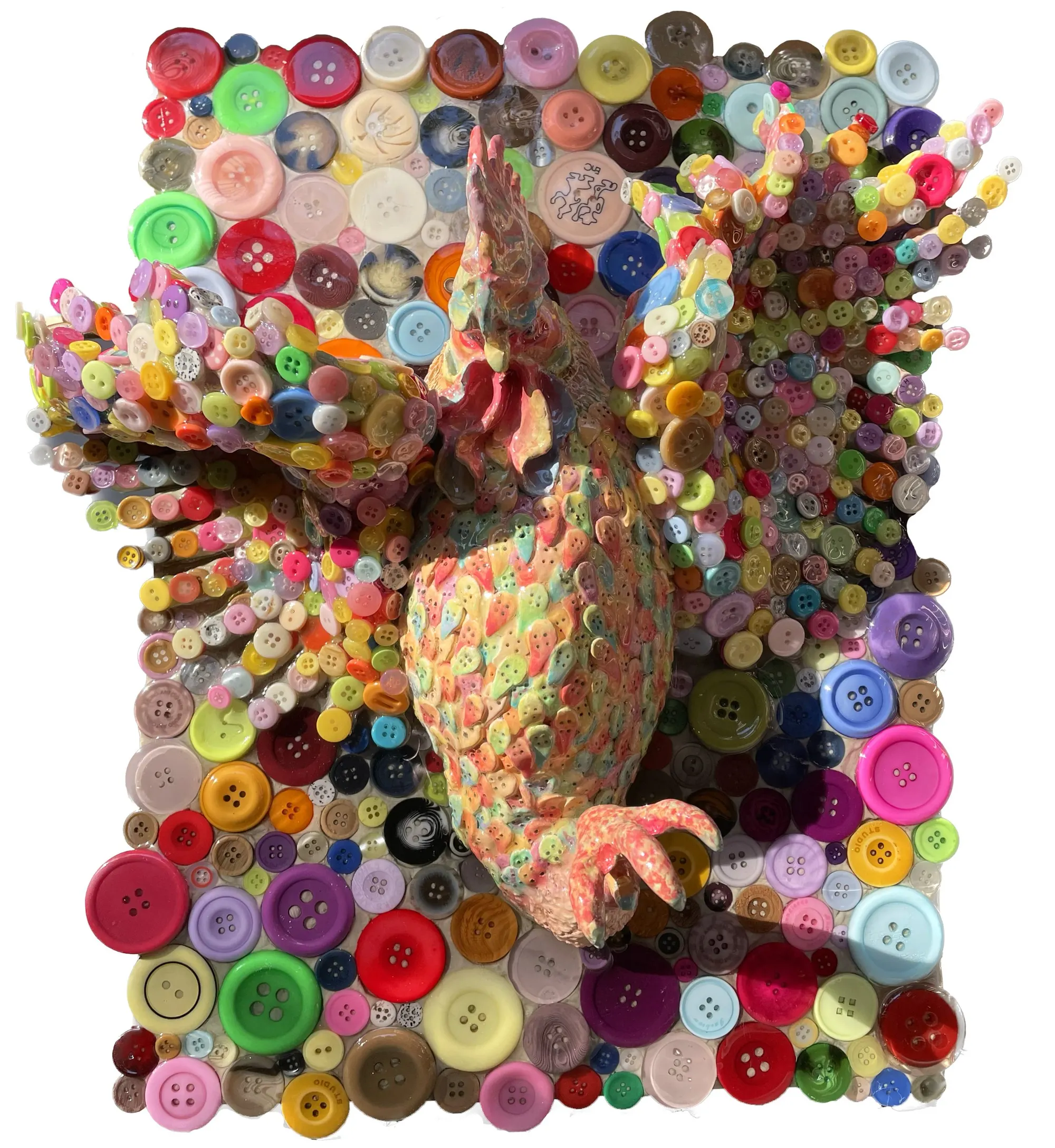 Rebirth (2023) by Yoon Lee, 18 x 15 x 5 inches — image 2 of 3