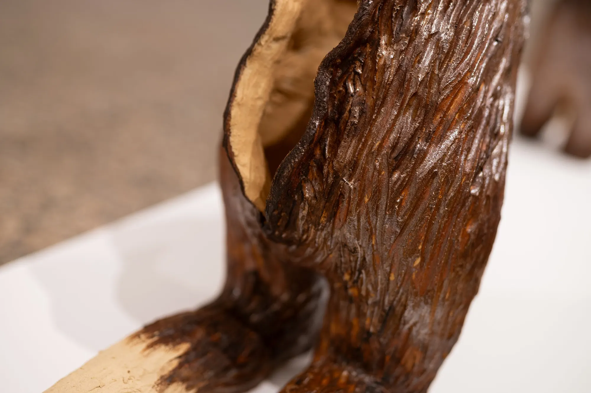 What is Left Behind?, 2025, Ceramic, 19 x 6 x 15 in — view 4 of 9