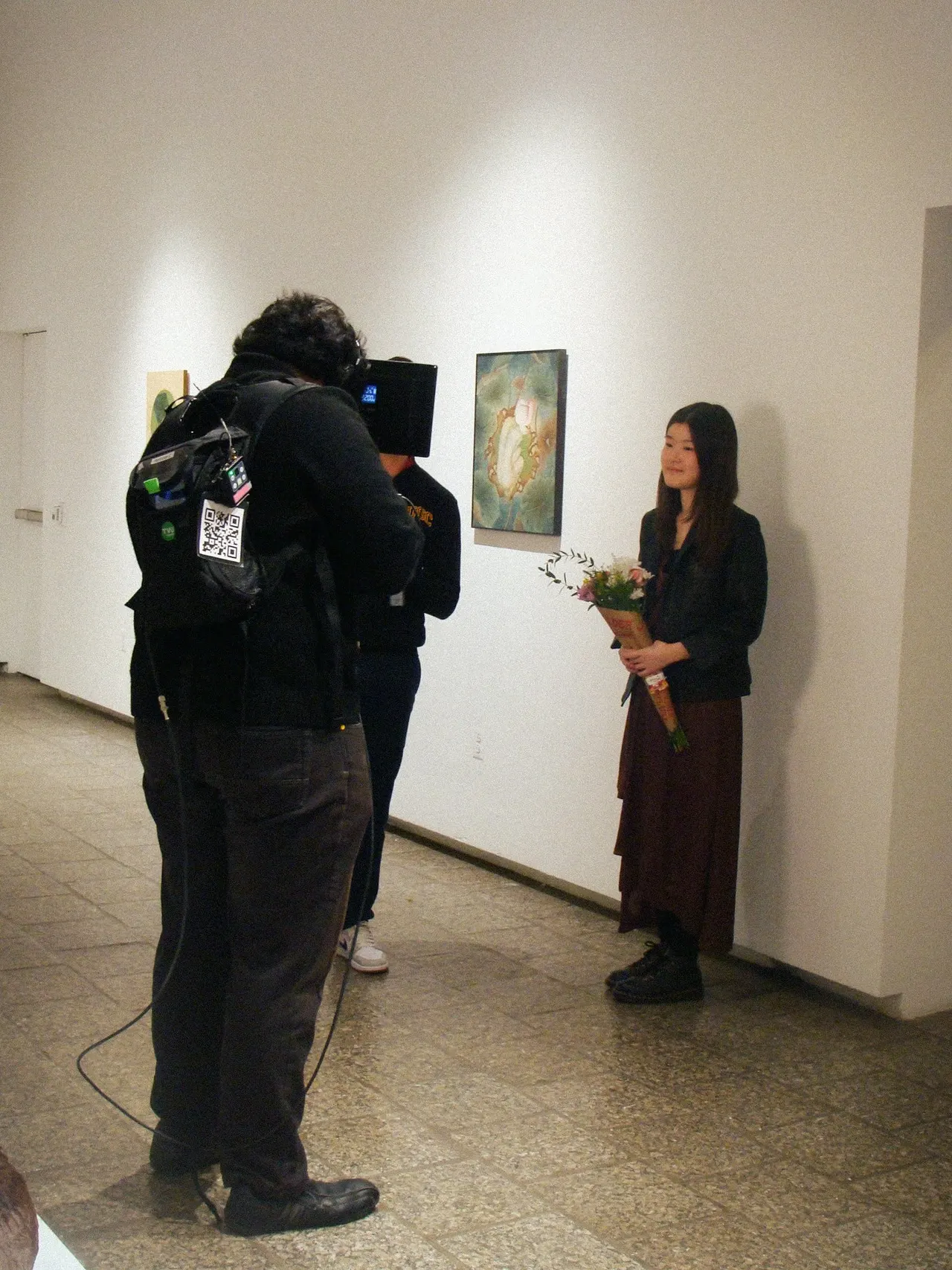 Yoon Lee in the studio