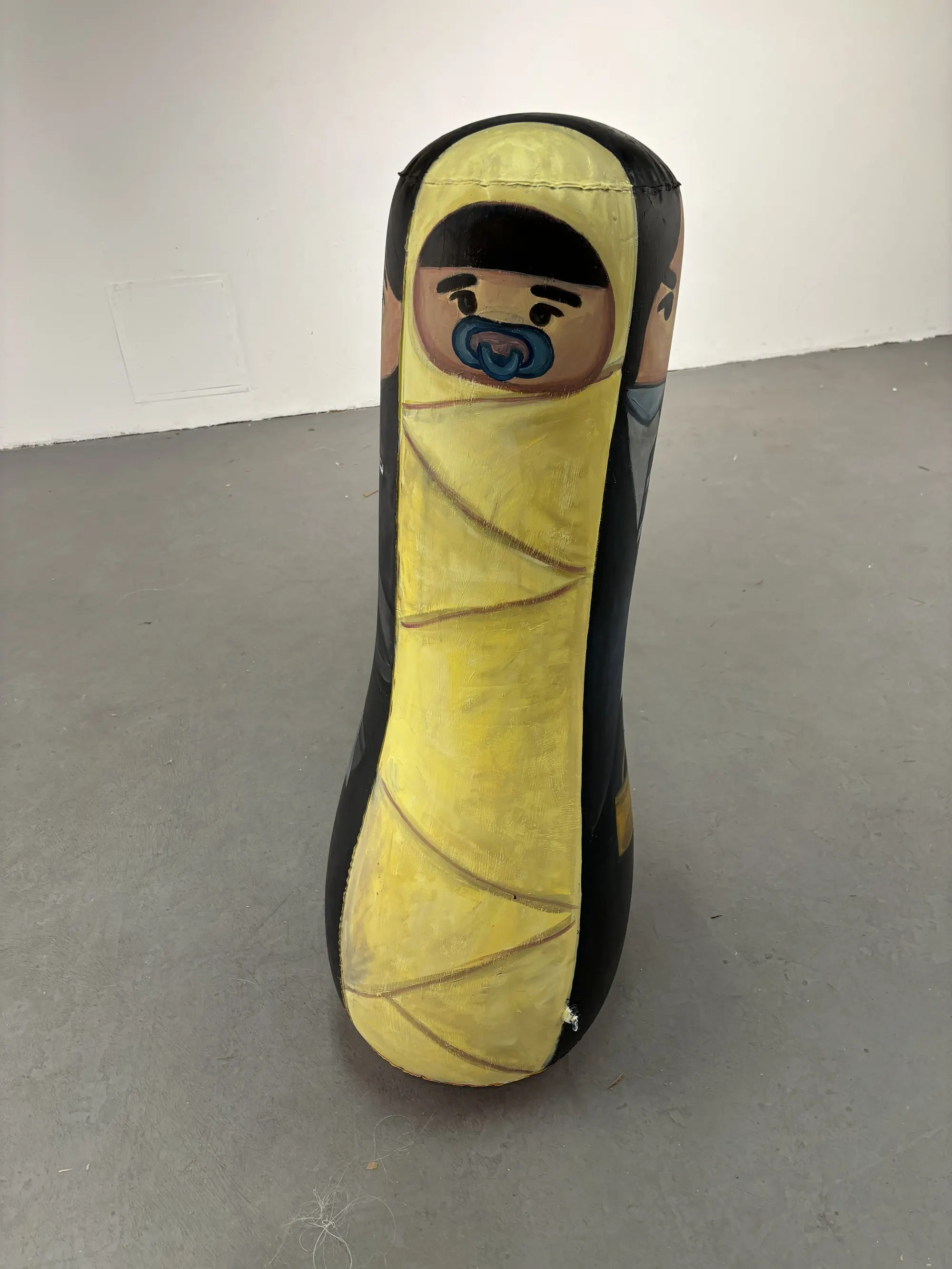 Persona (2024) by Yoon Lee, Acrylics on a Punching Bag — image 4 of 4